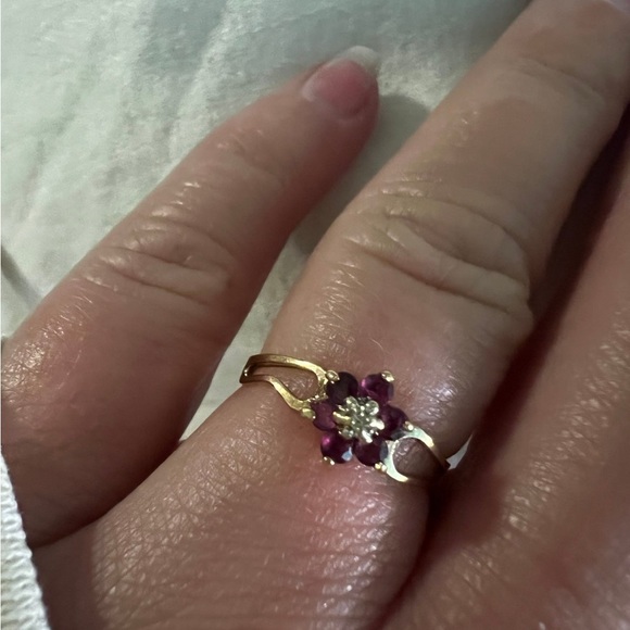 Diamond and ruby ring - Picture 10 of 13